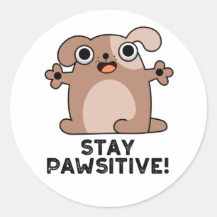 Adesivo Mantenha-Se Pawsitive Positivo Canino