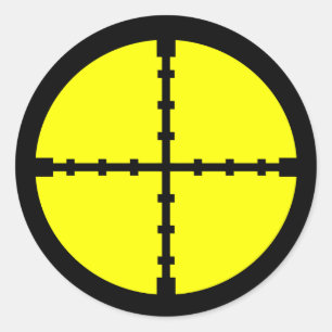 Adesivo Mantenha seu olho no alvo - impressão do espaço