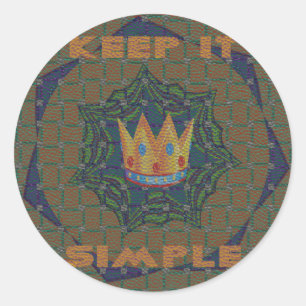 Adesivo Mantenha Simples: O Design de Padrão de Clareza Re