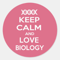 Manter a calma e amar a biologia