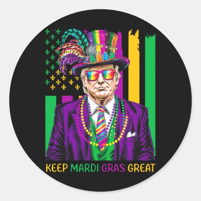 Adesivo Manter Excelente Mardi Gras (Frente)