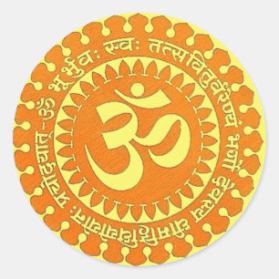ADESIVO MANTRA DE OM