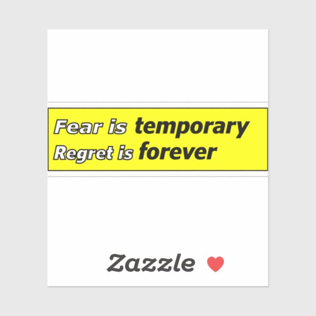 Adesivo Mantra for living a beautiful life (Folha)