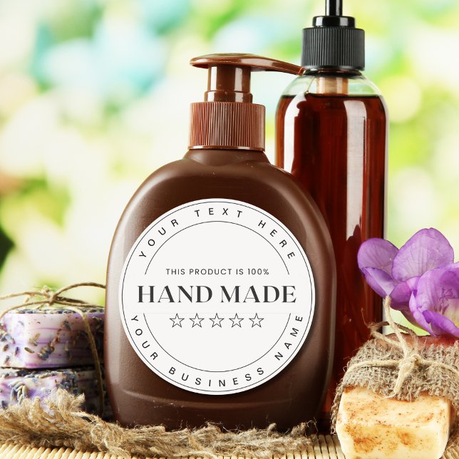 Adesivo Manual Personalizado para Pequenas Empresas (Criador carregado)