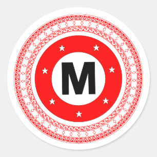 Adesivo Manukai Tribal Meatball Sticker