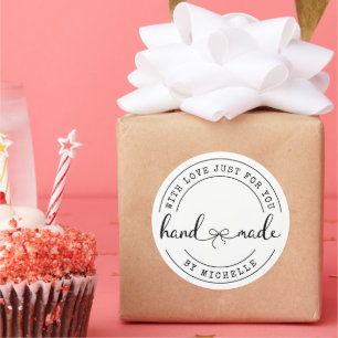 Adesivo Manuscrito com Love elegante Sticker