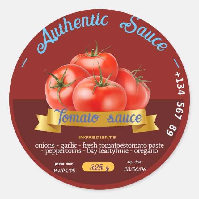 ADESIVO MANUTENÇÃO DE TOMATE PERSONALIZADO, SAUDAR MELHOR  (Frente)