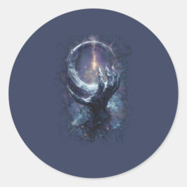 Adesivo Mão Cósmica Fantasia Sombria