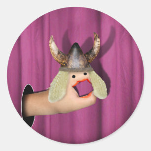 Adesivo Mão Operática em Destaque