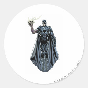 Adesivo Mão Preta com Caveira 2