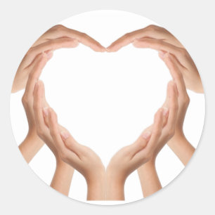 Adesivo Mãos de Amor