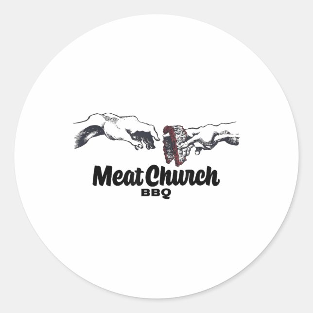 Adesivo Mãos De Churrasco De Carnes De Brisket _1 (Frente)
