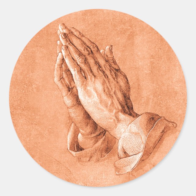 Adesivo Mãos de Oração (Frente)
