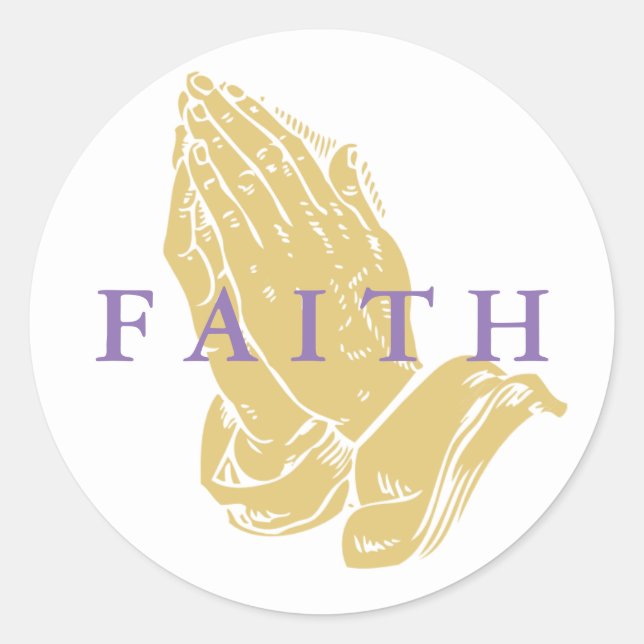 Adesivo Mãos de Pau de Oração (Frente)