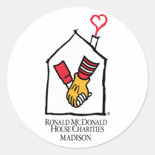Adesivo Mãos de Ronald McDonald