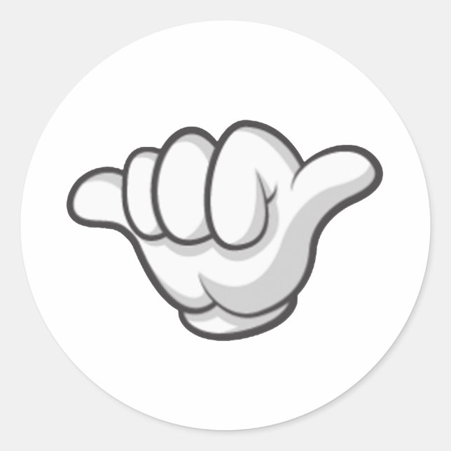 Adesivo Mãos para a vida em jatos (Frente)