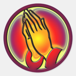 ADESIVO MÃOS PRAYING