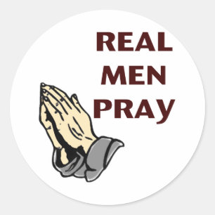 Adesivo Mãos Praying - os homens reais Pray