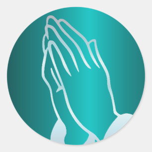 Adesivo Mãos Praying perolados