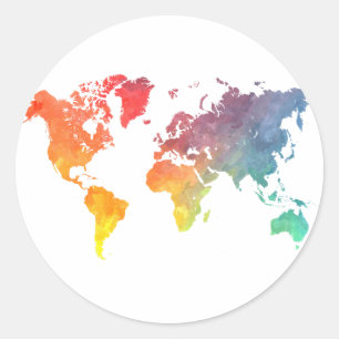 Adesivo mapa 5 da palavra