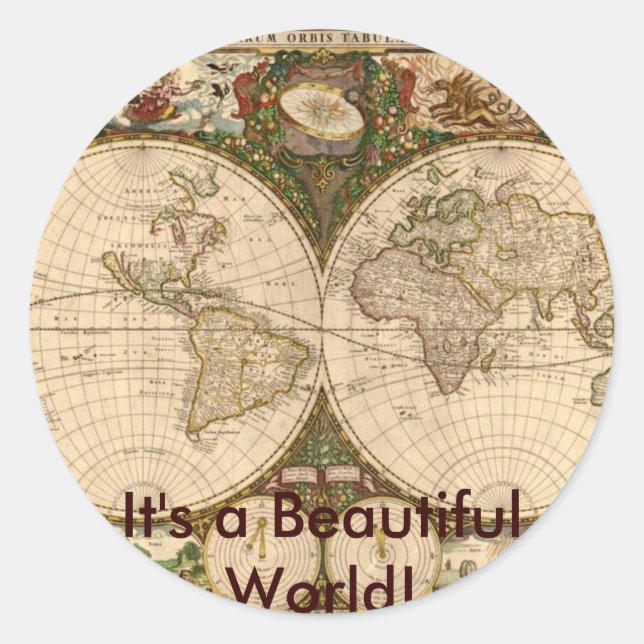 ADESIVO MAPA ANTICO (Frente)