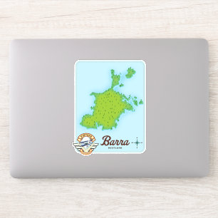 Adesivo Mapa da Barra