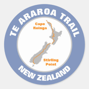 Adesivo  Mapa de Caminho de Araroa