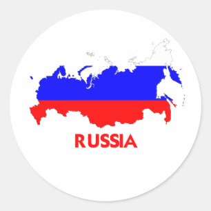 ADESIVO MAPA DE RÚSSIA
