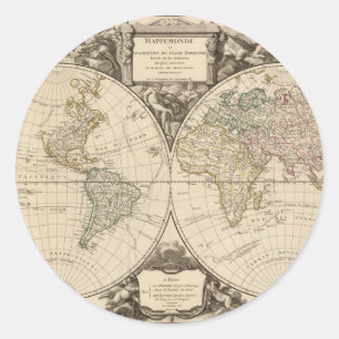 Adesivo Mapa do mundo 9
