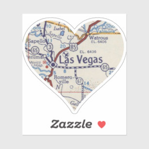 Adesivo Mapa do Novo México em Las Vegas