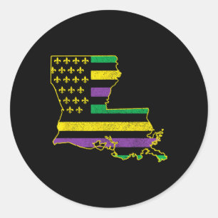 Adesivo Mapa do Orgulho Nola Mardi do Estado de Bandeira A