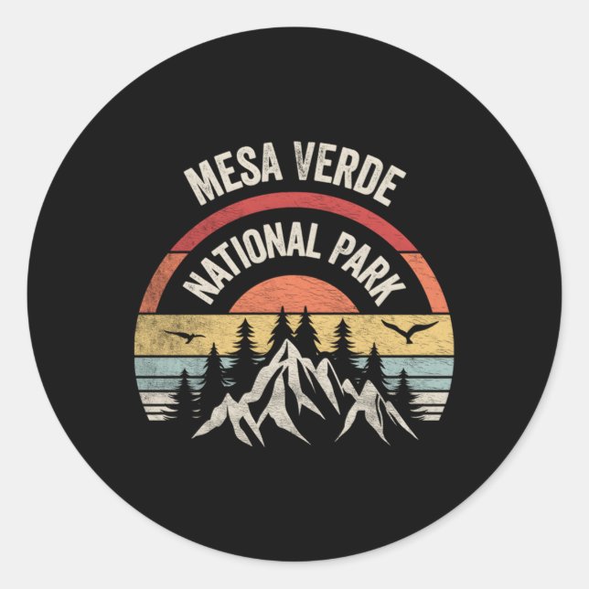 Adesivo Mapa do Parque Nacional Verde (Frente)