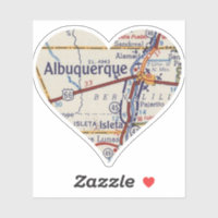 Mapa do Vintage Albuquerque