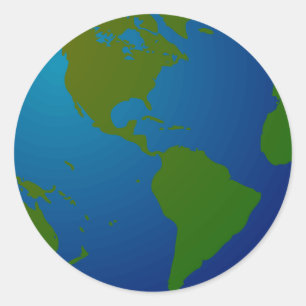 Adesivo Mapa/Globo