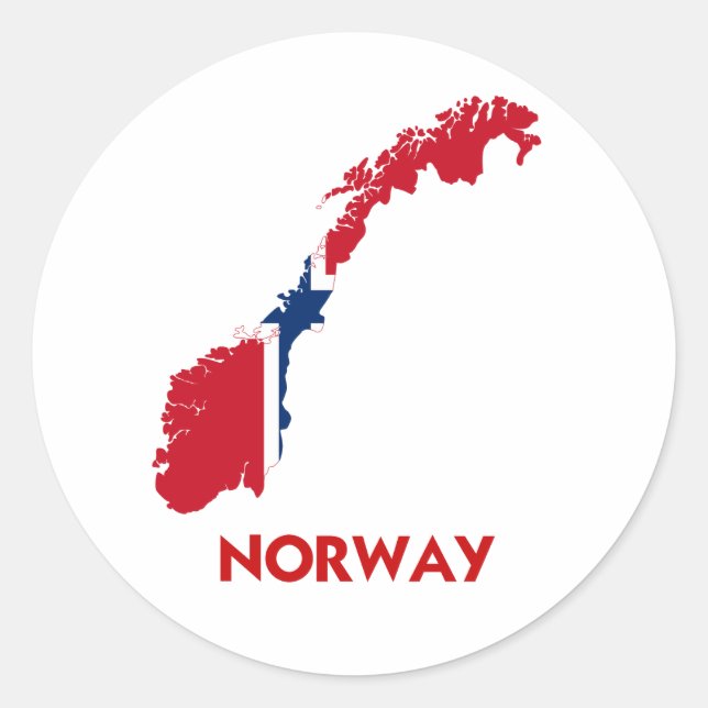 ADESIVO MAPA NORUEGA (Frente)