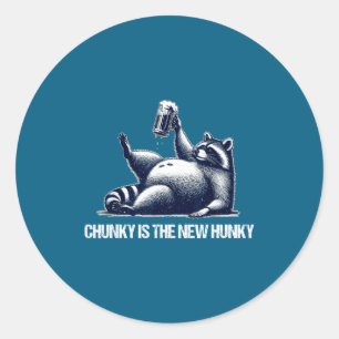Adesivo Mapache Chunky É o Novo Engraçado Másculo Mapache