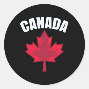 Adesivo Maple Leaf Canadian Proud Canadá