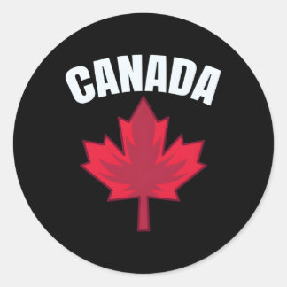 Adesivo Maple Leaf Canadian Proud Canadá