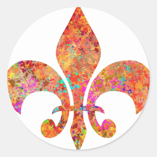 Adesivo Maple Star Designer Fleur-de-Lis (Frente)