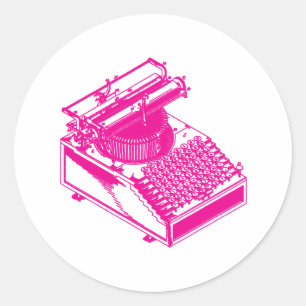 Adesivo Máquina de Escrevendo do tipo - Máquina de escreve