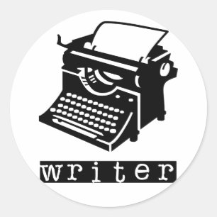 Adesivo Máquina de escrever