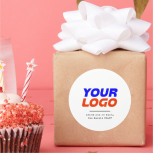 Adesivo Máquina de escrever minimalista   Texto do logotip