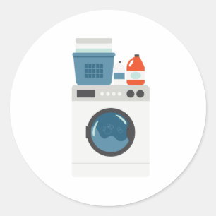 Adesivo Máquina de Lavar