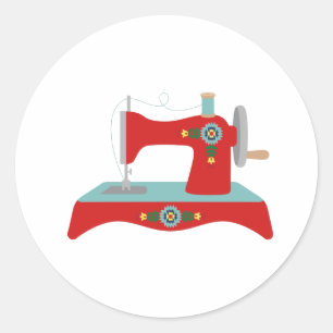 Adesivo Máquina Vintage