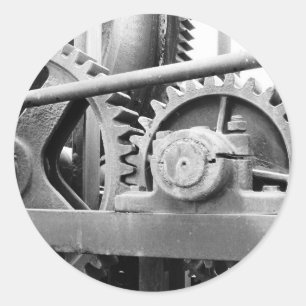 Adesivo Maquinaria do vintage