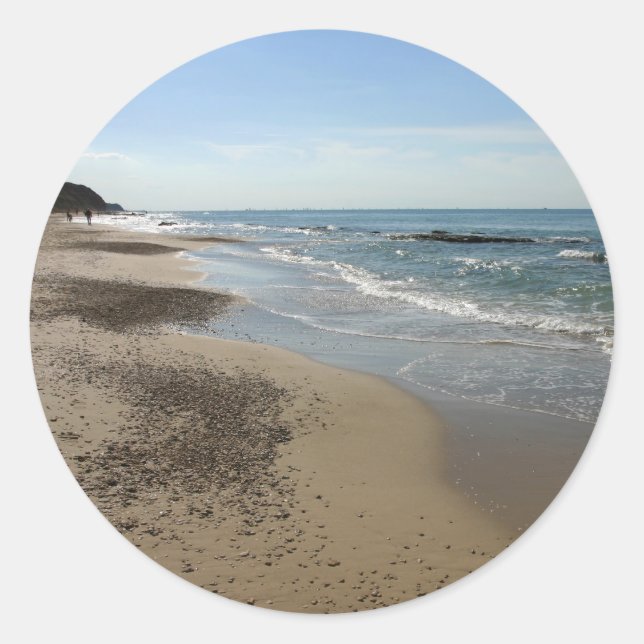 Adesivo Mar Mediterrâneo, Israel (Frente)