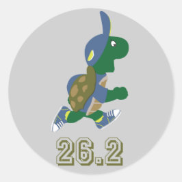 Adesivo Marathon Turtle Runner em Azul