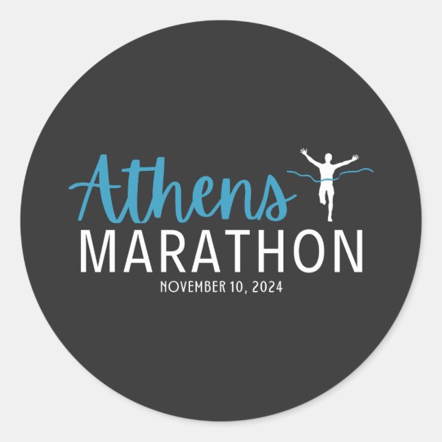 Adesivo Maratona Atenas 2024 (Frente)