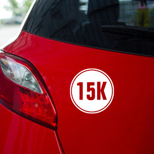 Adesivo Maratona de 15K