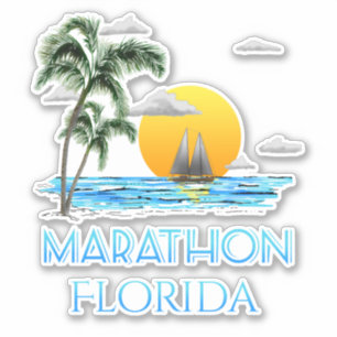 Adesivo Maratona Florida da navigação